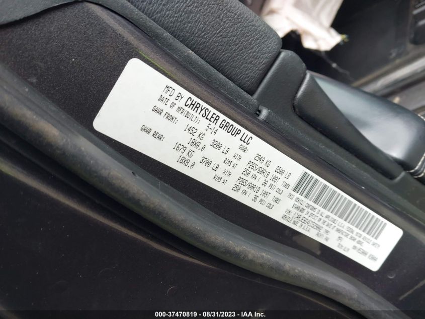 2014 JEEP GRAND CHEROKEE LIMITED - 1C4RJEBG4EC529002
