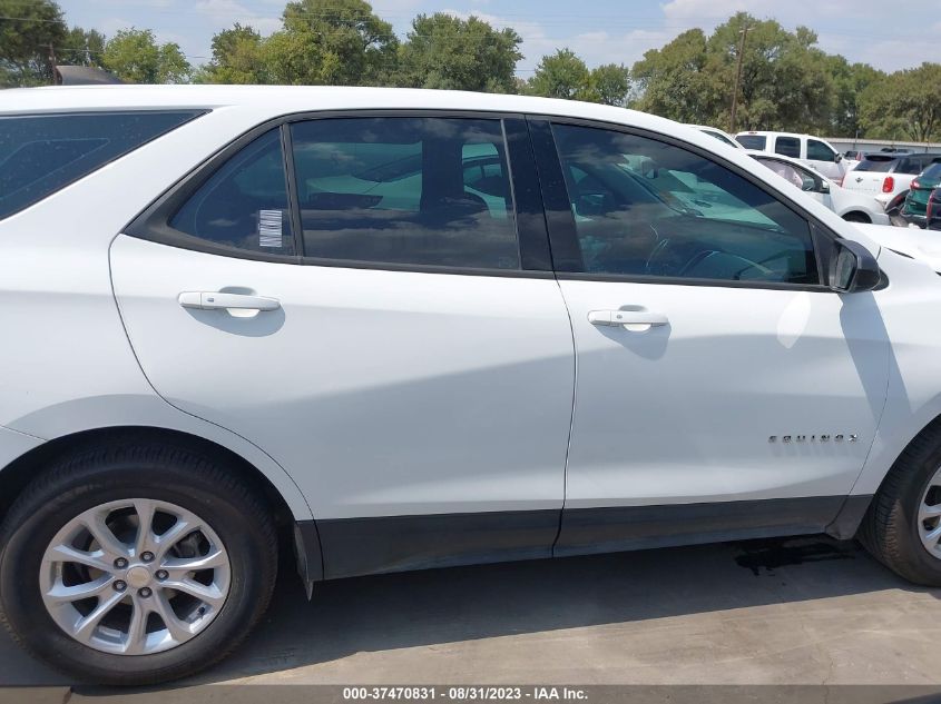 2019 CHEVROLET EQUINOX LS - 3GNAXHEV0KS680827