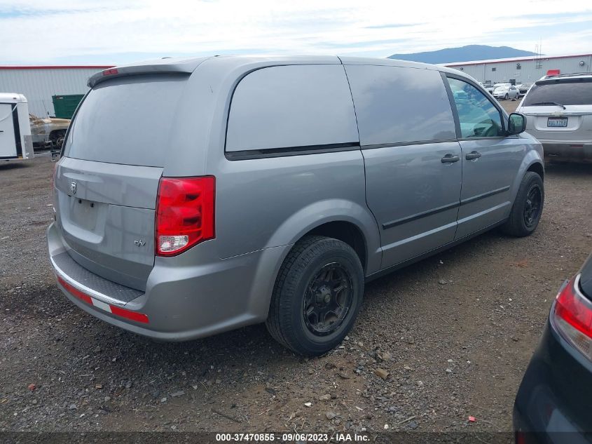 2014 RAM CARGO VAN TRADESMAN 2C4RRGAG3ER137951