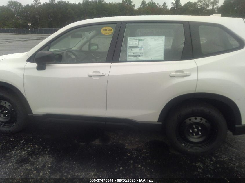 2023 SUBARU FORESTER - JF2SKAAC0PH521153