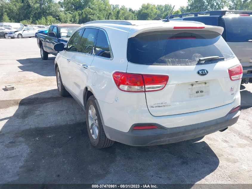 2016 KIA SORENTO LX - 5XYPGDA58GG179310