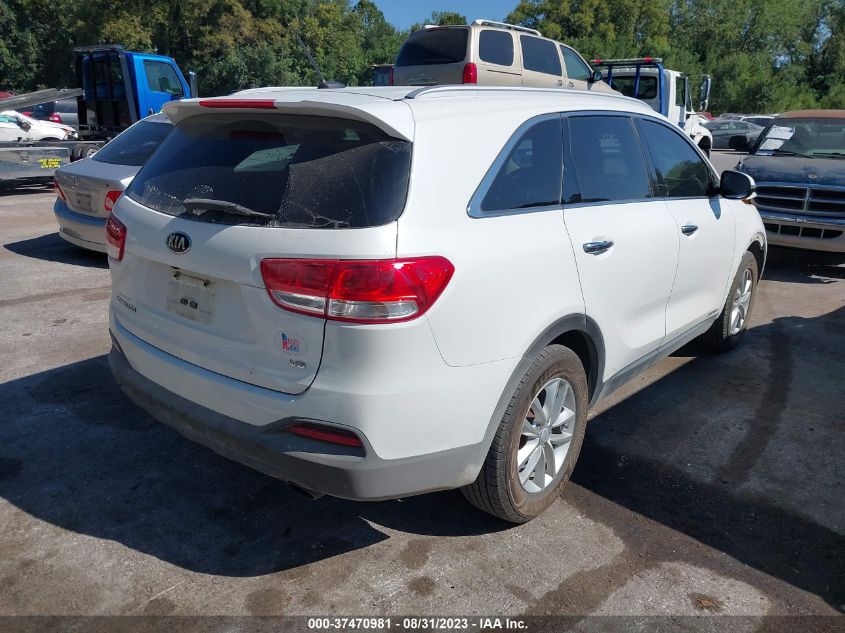 2016 KIA SORENTO LX - 5XYPGDA58GG179310