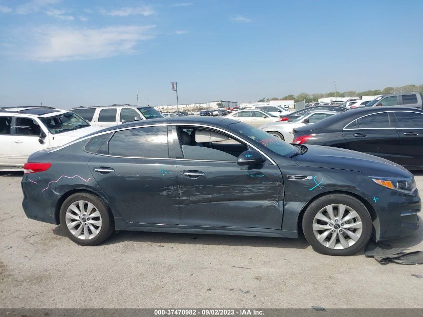 2016 KIA OPTIMA EX - 5XXGU4L38GG011918