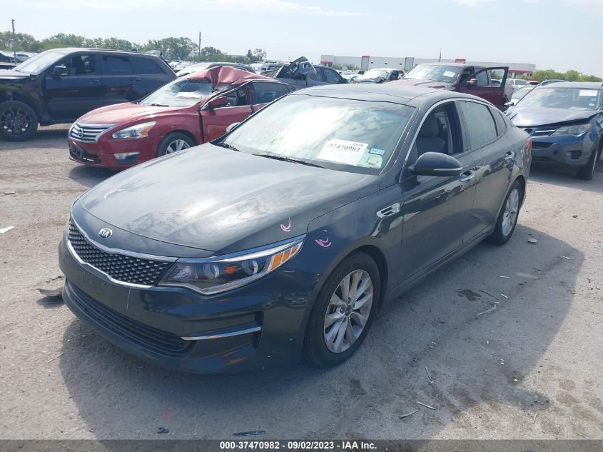 2016 KIA OPTIMA EX - 5XXGU4L38GG011918