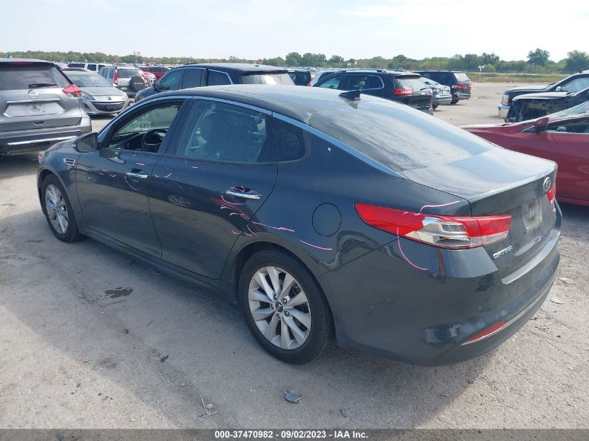 2016 KIA OPTIMA EX - 5XXGU4L38GG011918