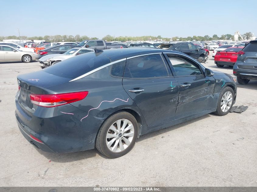 2016 KIA OPTIMA EX - 5XXGU4L38GG011918