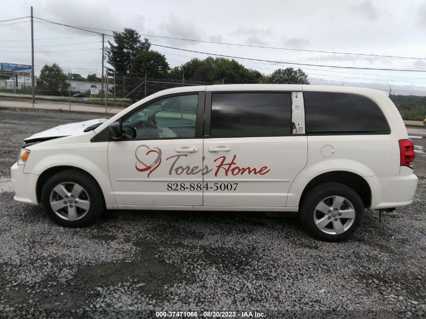 2013 DODGE GRAND CARAVAN SE - 2C4RDGBG5DR656091