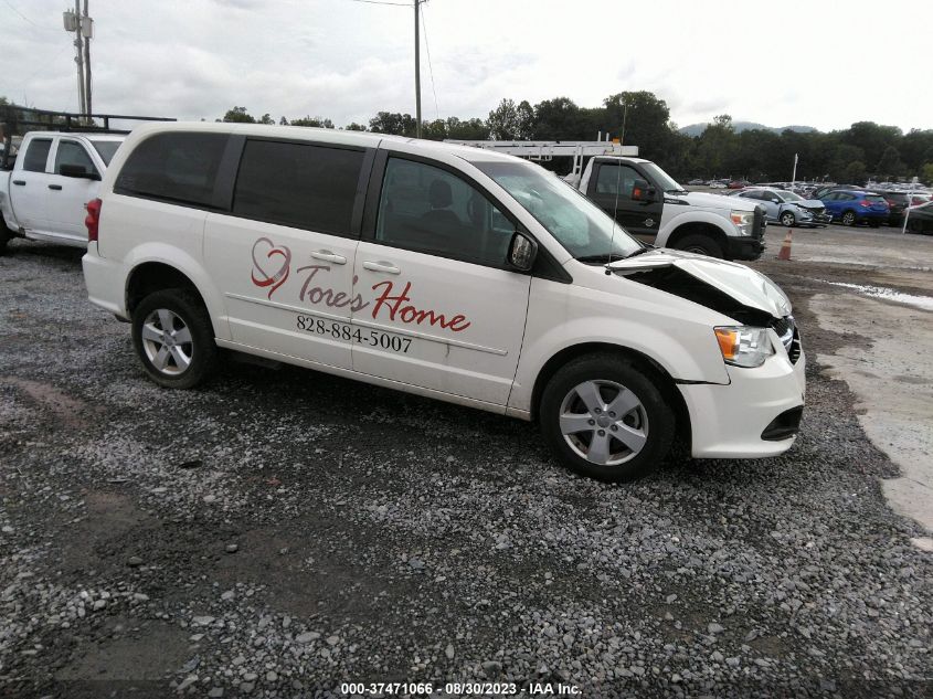 2013 DODGE GRAND CARAVAN SE - 2C4RDGBG5DR656091