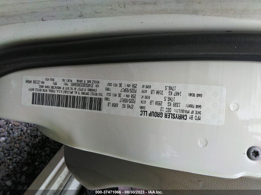 2013 DODGE GRAND CARAVAN SE - 2C4RDGBG5DR656091