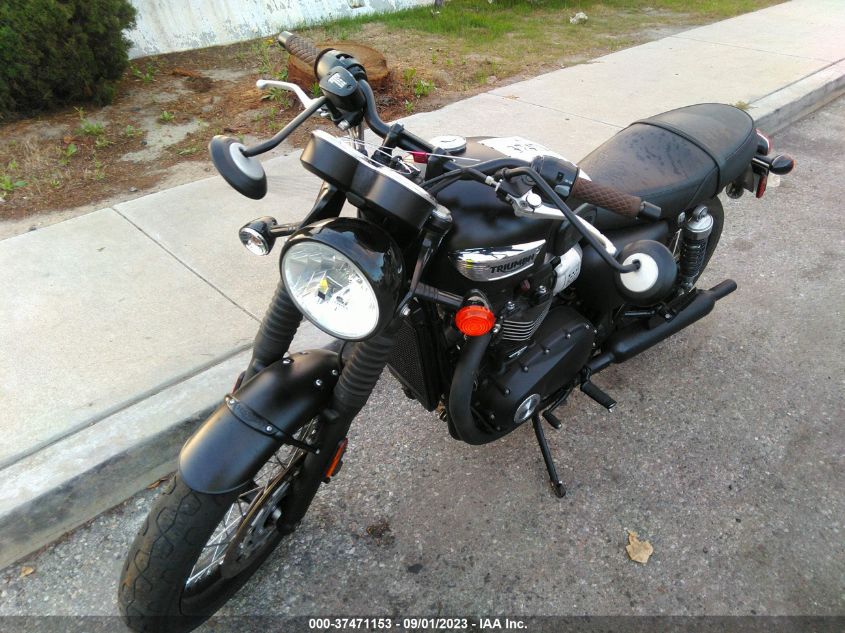 2019 TRIUMPH MOTORCYCLE BONNEVILLE T100 SMTD10GN8KT907436