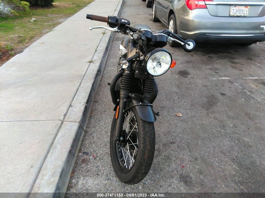 2019 TRIUMPH MOTORCYCLE BONNEVILLE T100 SMTD10GN8KT907436