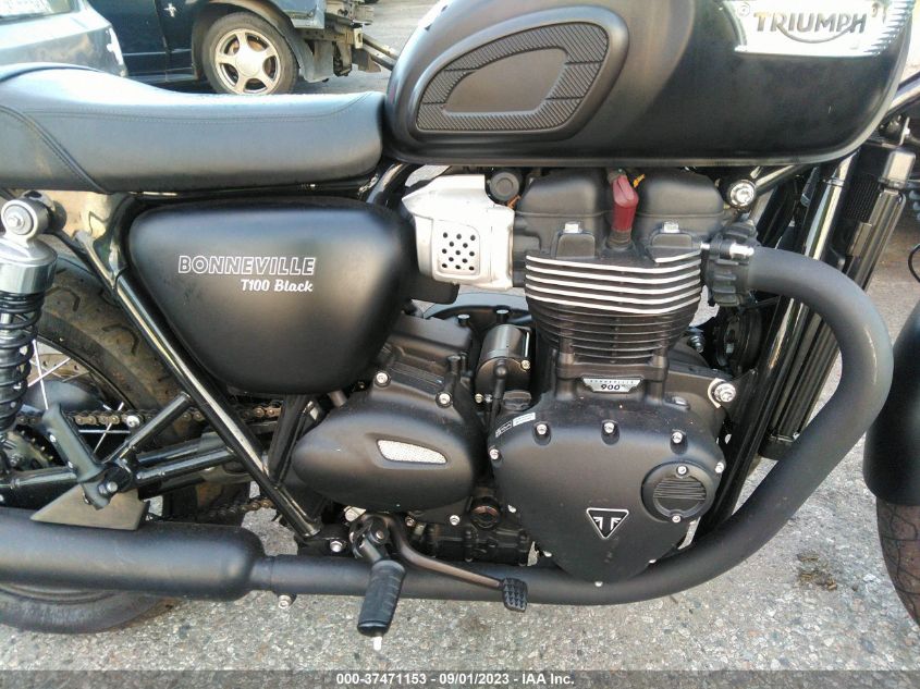 2019 TRIUMPH MOTORCYCLE BONNEVILLE T100 SMTD10GN8KT907436