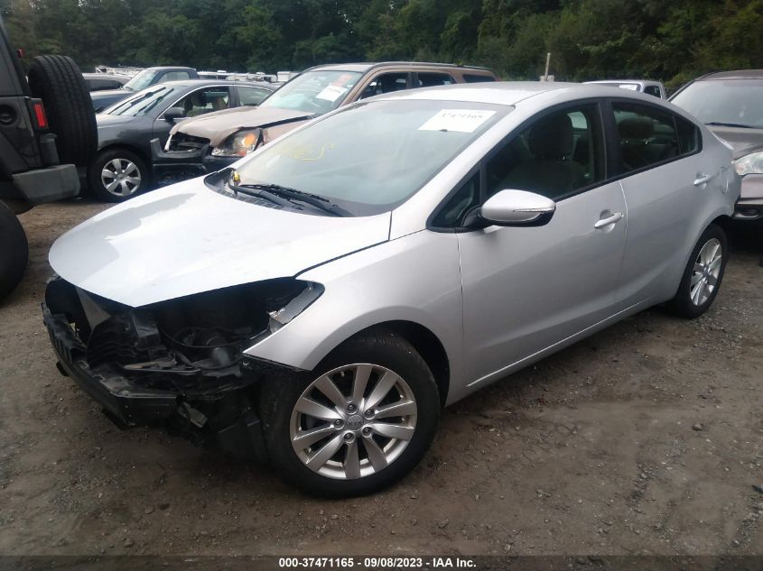2016 KIA FORTE LX - KNAFX4A67G5584083