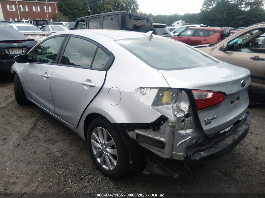 2016 KIA FORTE LX - KNAFX4A67G5584083