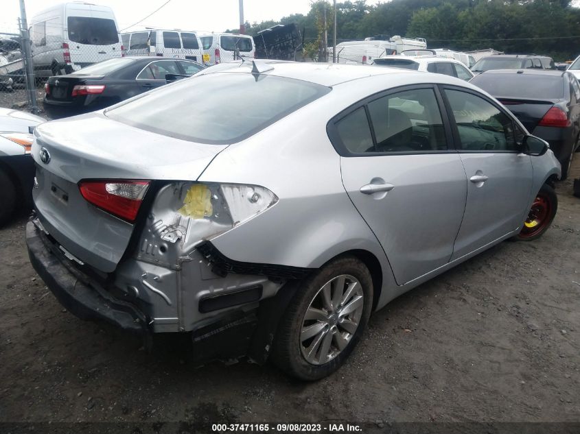 2016 KIA FORTE LX - KNAFX4A67G5584083