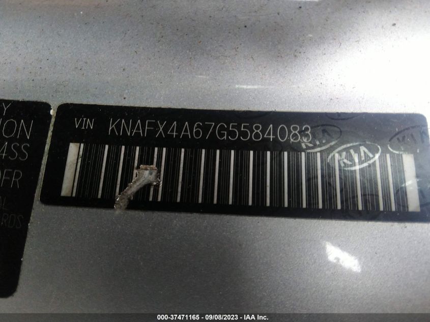 2016 KIA FORTE LX - KNAFX4A67G5584083