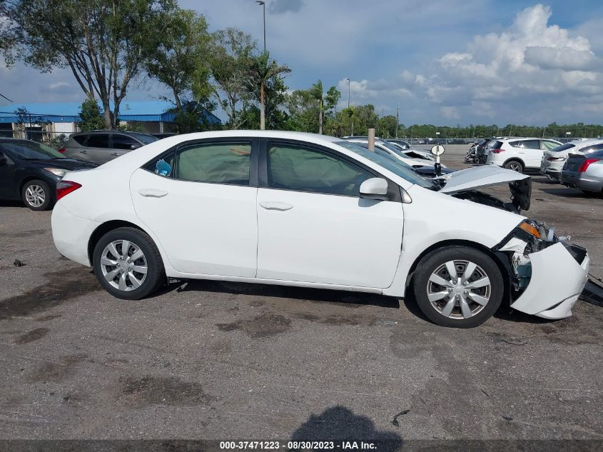 2015 TOYOTA COROLLA L/LE/LE PLS/PRM/S/S PLS - 2T1BURHE1FC460431