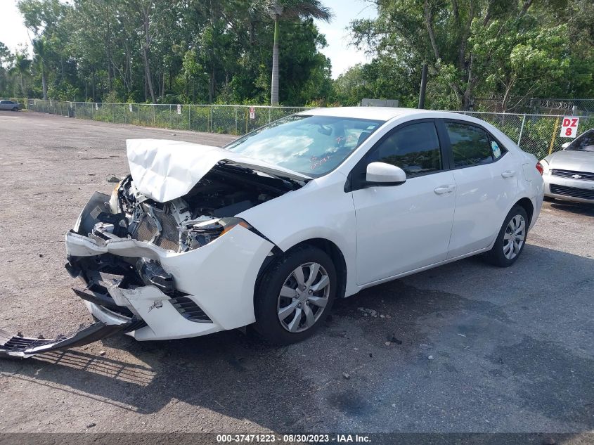 2015 TOYOTA COROLLA L/LE/LE PLS/PRM/S/S PLS - 2T1BURHE1FC460431