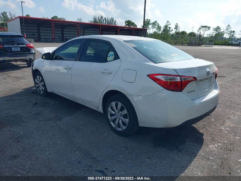 2015 TOYOTA COROLLA L/LE/LE PLS/PRM/S/S PLS - 2T1BURHE1FC460431