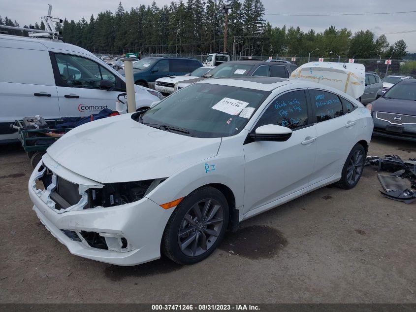 2019 HONDA CIVIC SEDAN EX - 19XFC1F37KE214924