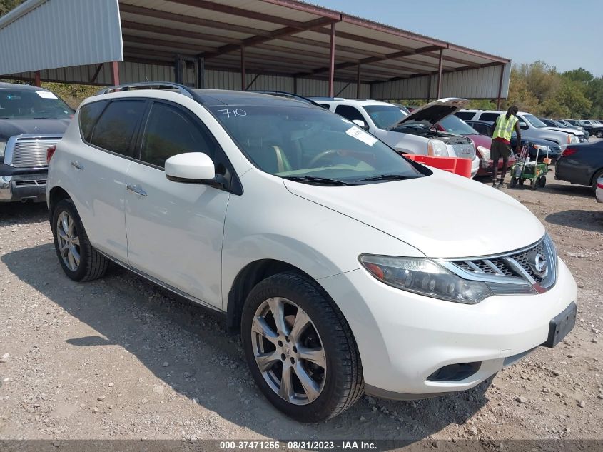 2013 NISSAN MURANO LE - JN8AZ1MU4DW213053