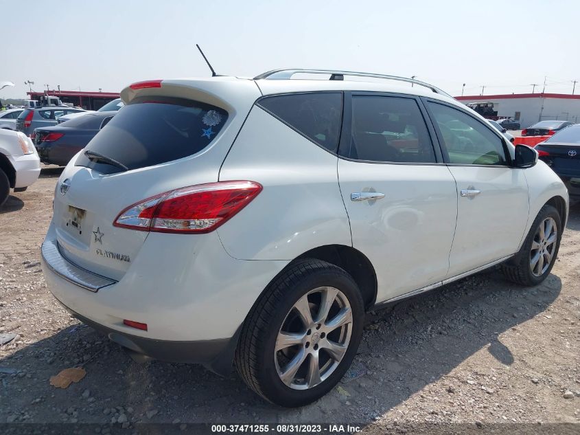 2013 NISSAN MURANO LE - JN8AZ1MU4DW213053
