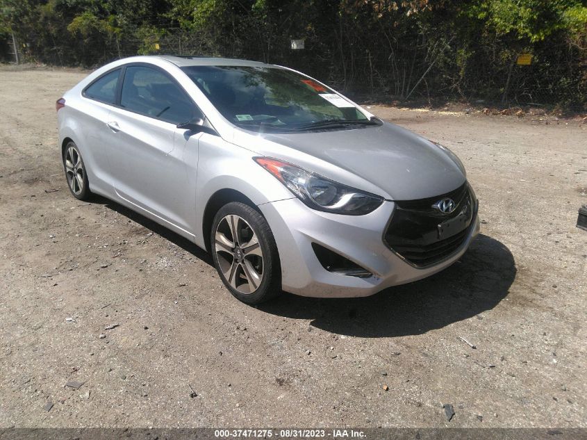 2013 HYUNDAI ELANTRA COUPE SE - KMHDH6AE1DU007914