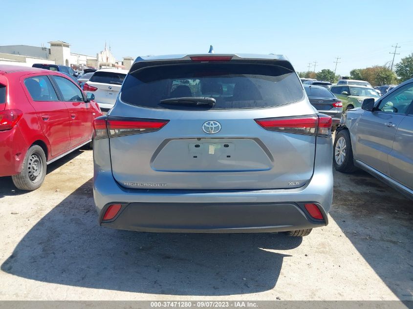 2021 TOYOTA HIGHLANDER XLE - 5TDGZRAH9MS042876