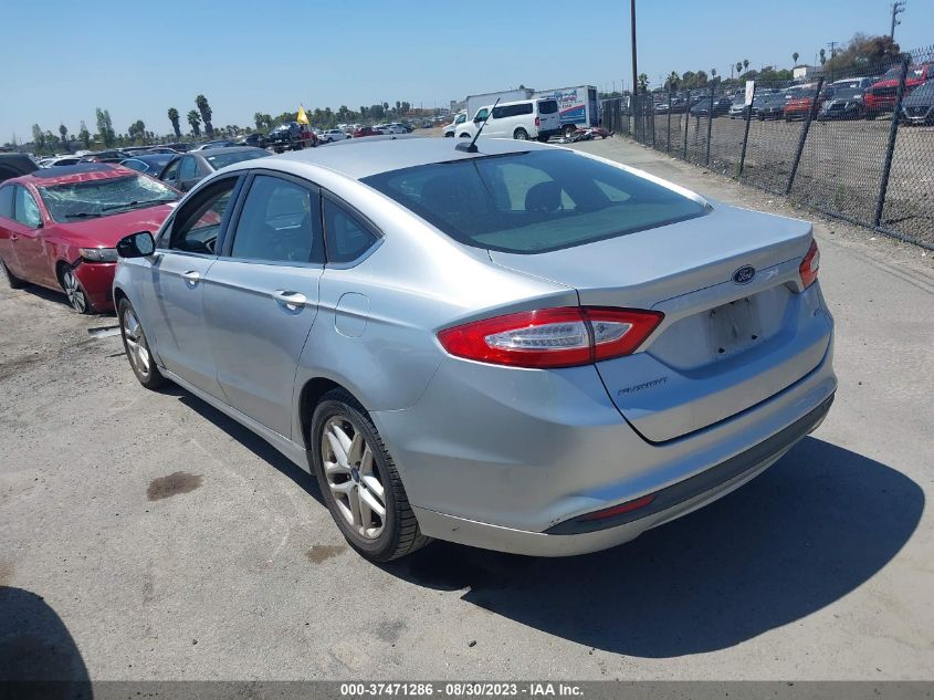 2016 FORD FUSION SE - 3FA6P0H73GR207053