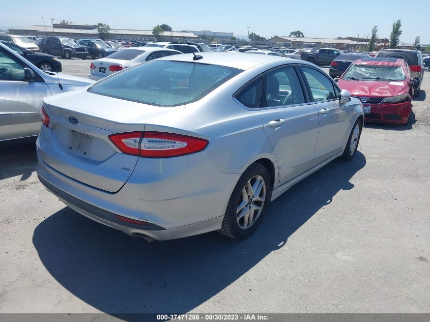 2016 FORD FUSION SE - 3FA6P0H73GR207053