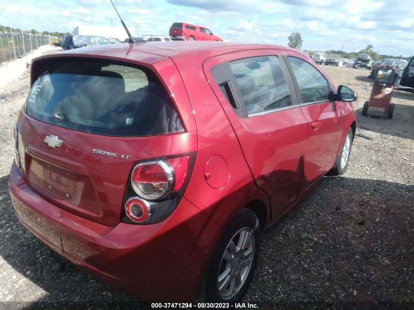2013 CHEVROLET SONIC LT - 1G1JC6SH0D4155639
