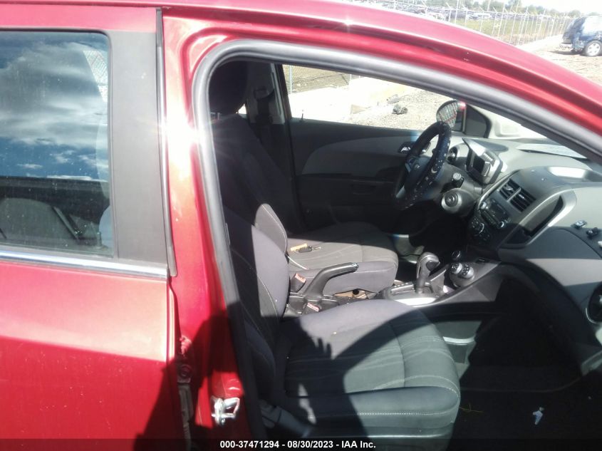 2013 CHEVROLET SONIC LT - 1G1JC6SH0D4155639