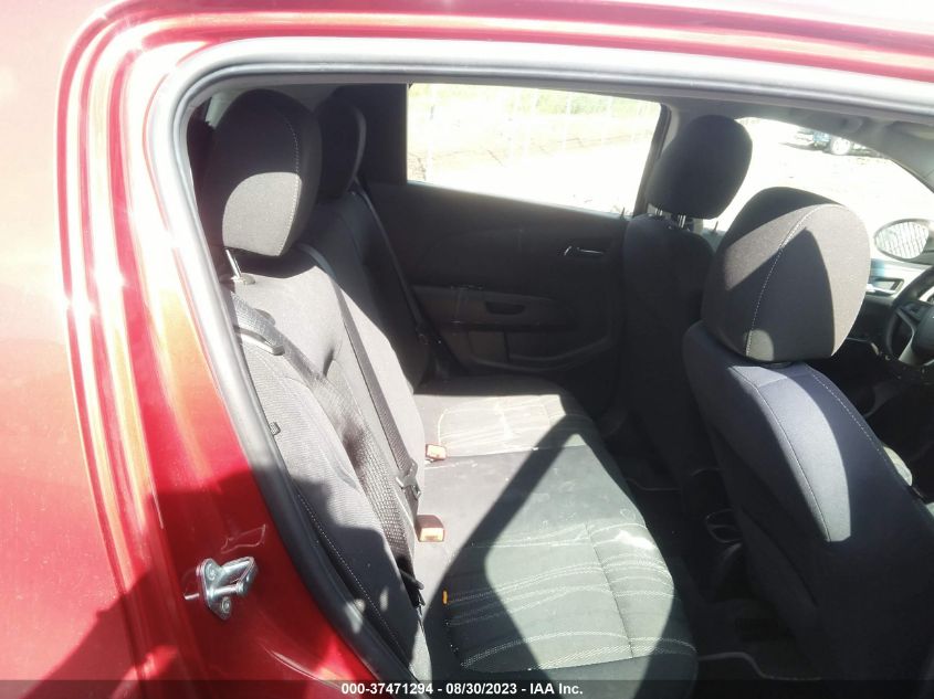 2013 CHEVROLET SONIC LT - 1G1JC6SH0D4155639