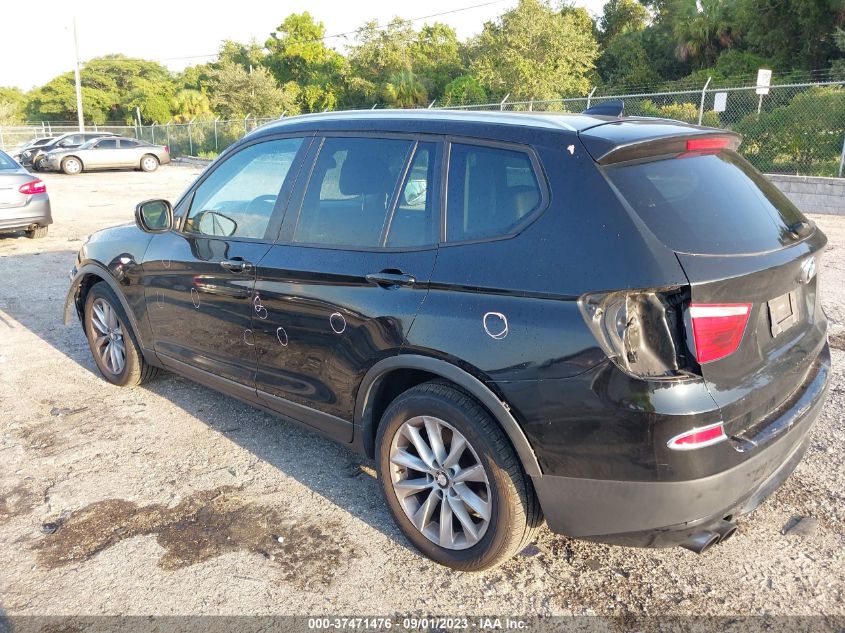 2013 BMW X3 XDRIVE28I - 5UXWX9C59D0A11653