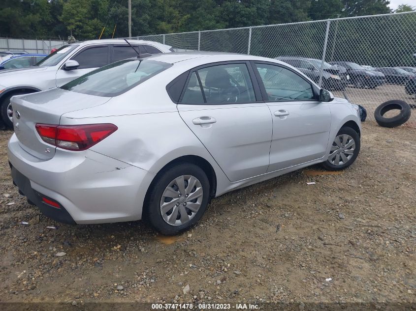 2019 KIA RIO S - 3KPA24AB3KE252177