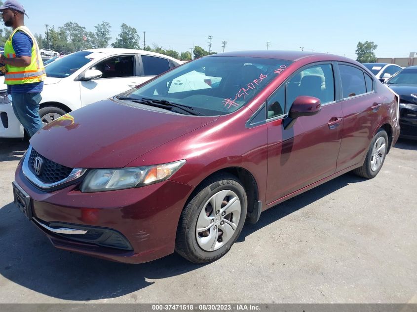 2013 HONDA CIVIC SDN LX - 2HGFB2F52DH503955