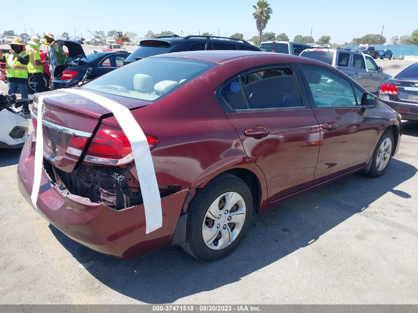 2013 HONDA CIVIC SDN LX - 2HGFB2F52DH503955