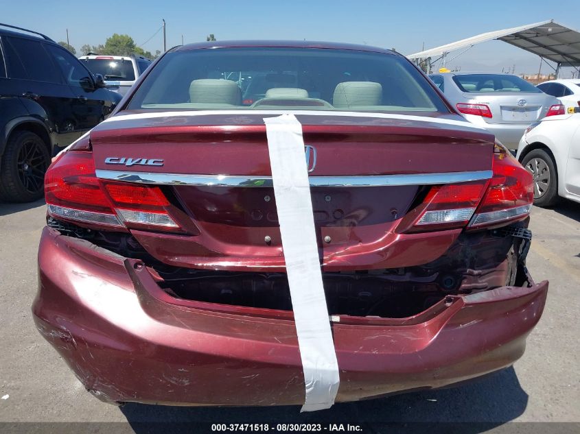 2013 HONDA CIVIC SDN LX - 2HGFB2F52DH503955