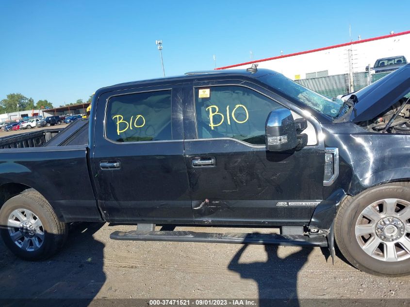 2019 FORD F-250 PLATINUM - 1FT7W2BT0KEE77923