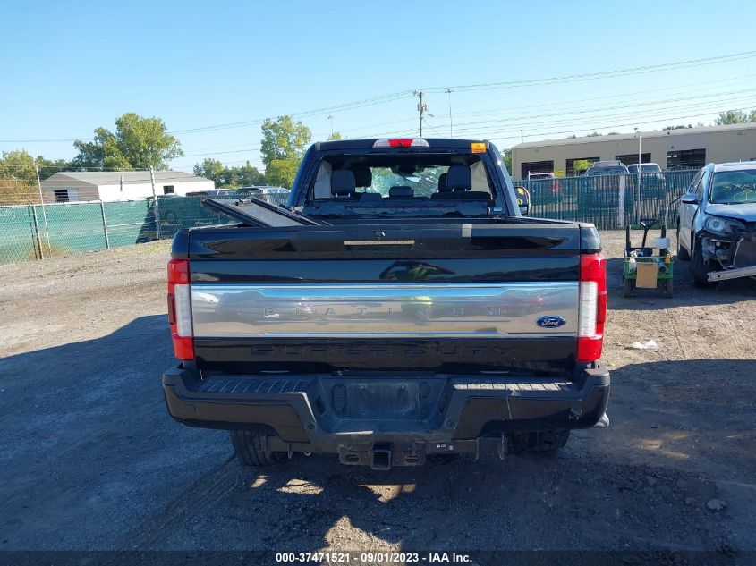 2019 FORD F-250 PLATINUM - 1FT7W2BT0KEE77923