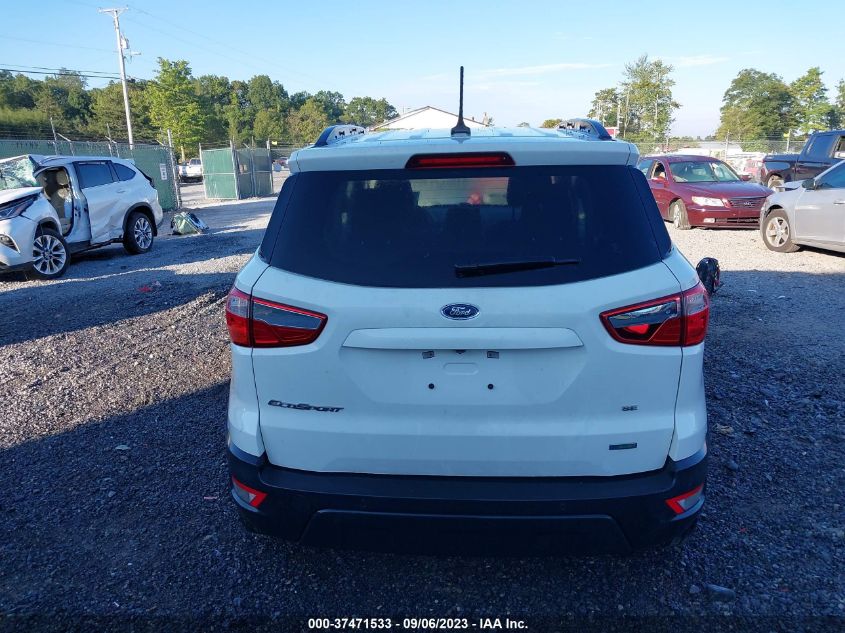 2020 FORD ECOSPORT SE - MAJ3S2GE9LC365693