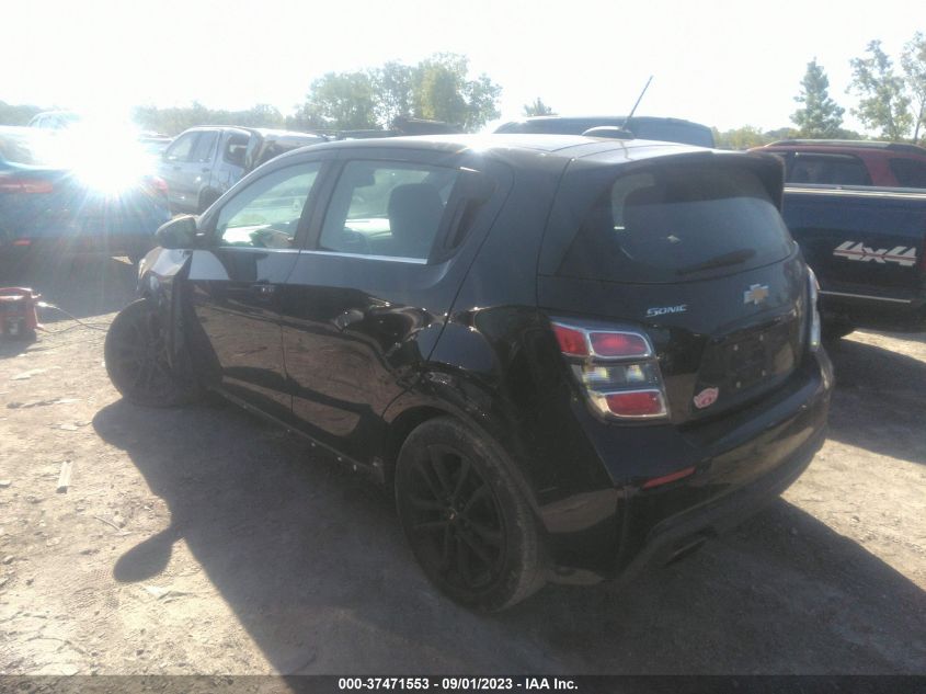 2017 CHEVROLET SONIC LT - 1G1JD6SG1H4167891