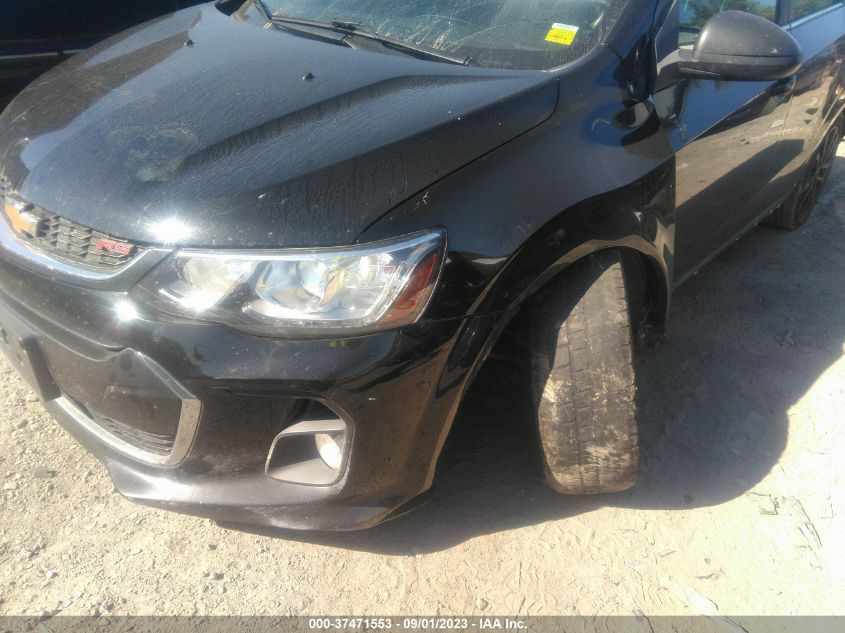 2017 CHEVROLET SONIC LT - 1G1JD6SG1H4167891