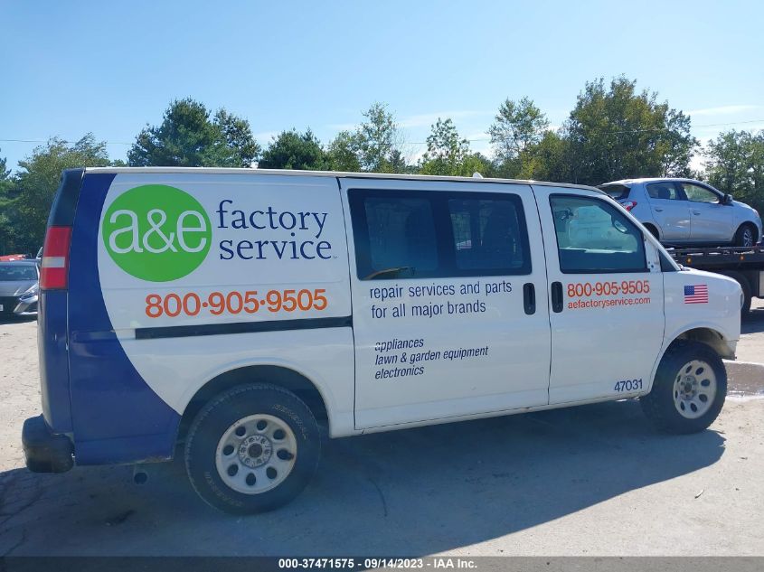 2014 CHEVROLET EXPRESS CARGO VAN - 1GCSGAFX5E1168328