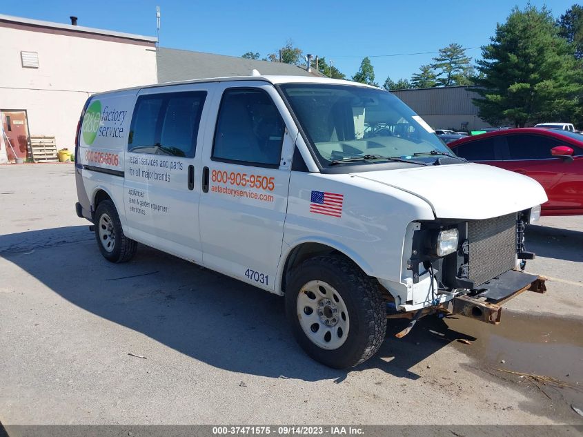 2014 CHEVROLET EXPRESS CARGO VAN - 1GCSGAFX5E1168328
