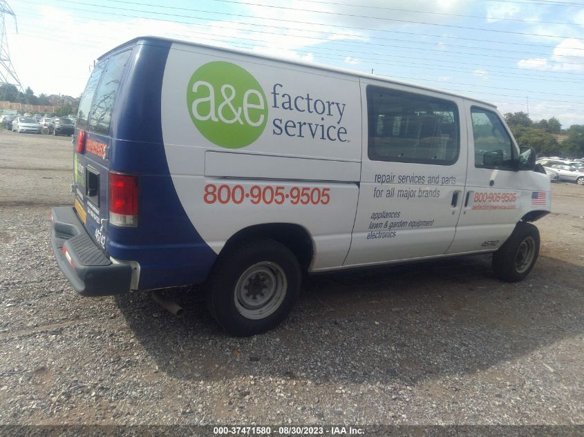 2014 FORD ECONOLINE CARGO VAN COMMERCIAL/RECREATIONAL 1FTNE1EW4EDA41239