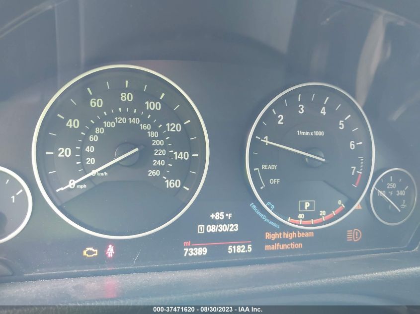2015 BMW 3 SERIES 320I - WBA3B1G54FNT06450
