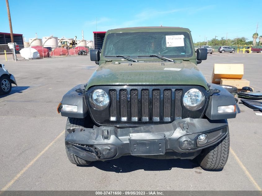 2021 JEEP WRANGLER UNLIMITED WILLYS SPORT 4X4 - 1C4HJXDG1MW774423