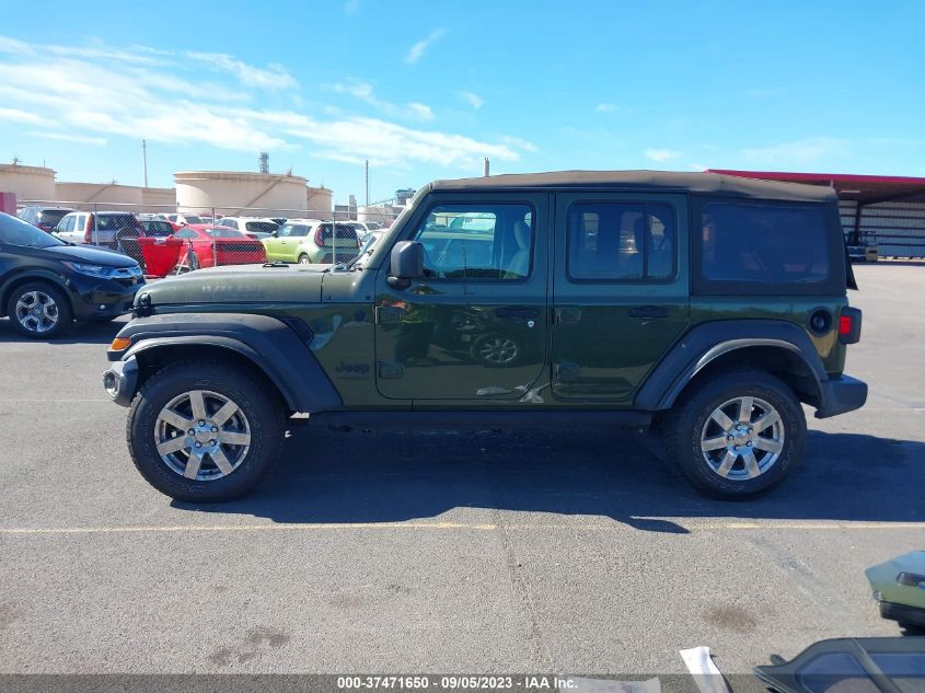 2021 JEEP WRANGLER UNLIMITED WILLYS SPORT 4X4 - 1C4HJXDG1MW774423