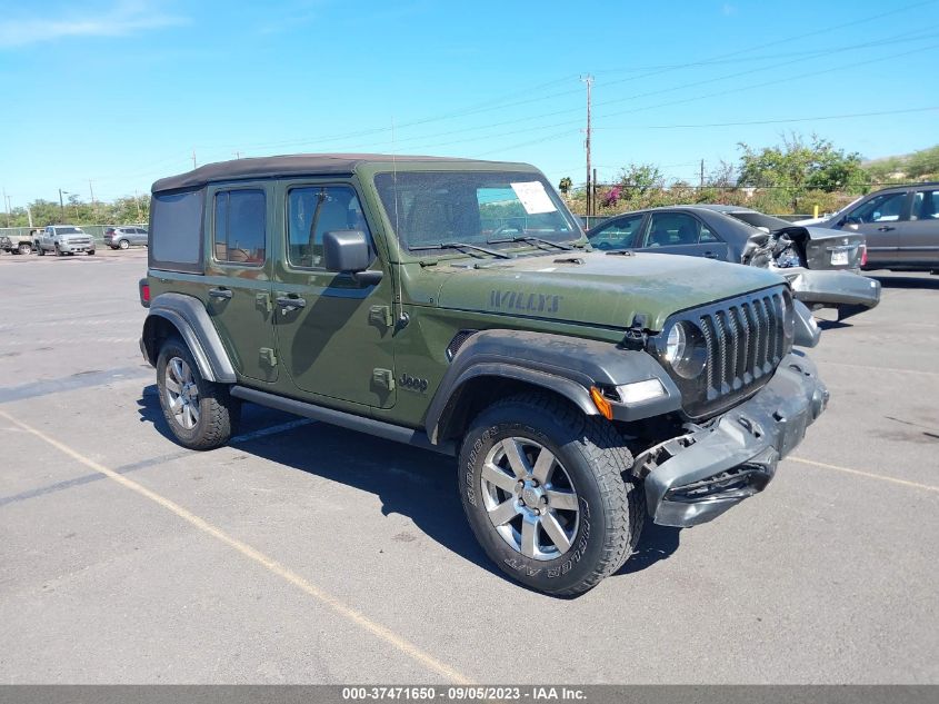 2021 JEEP WRANGLER UNLIMITED WILLYS SPORT 4X4 - 1C4HJXDG1MW774423
